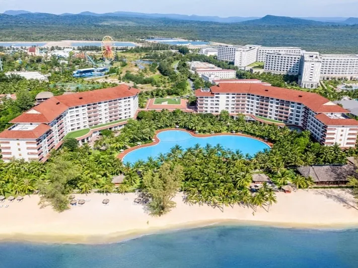 The Vinpearl beachfront resort in Phu Quoc